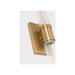 Generation Lighting Keaton 20 Inch Vanity Sconce In Satin Brass With Clear Crackle Glass (4565002CC-848)