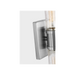 Generation Lighting Keaton 20 Inch Vanity Sconce In Brushed Nickel With Clear Crackle Glass (4565002CC-962)