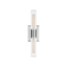 Generation Lighting Keaton 20 Inch Vanity Sconce In Brushed Nickel With Clear Crackle Glass (4565002CC-962)