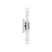 Generation Lighting Keaton 20 Inch Vanity Sconce In Brushed Nickel With Clear Crackle Glass (4565002CC-962)