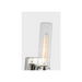 Generation Lighting Keaton 20 Inch Vanity Sconce In Chrome With Clear Fluted Glass (4565002CF-05)