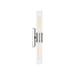 Generation Lighting Keaton 20 Inch Vanity Sconce In Chrome With Clear Fluted Glass (4565002CF-05)