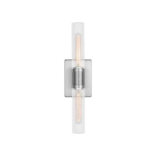 Generation Lighting Keaton 20 Inch Vanity Sconce In Brushed Nickel With Clear Fluted Glass (4565002CF-962)