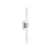 Generation Lighting Keaton 30 Inch Vanity Sconce In Chrome With Clear Crackle Glass (4665002CC-05)