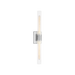 Generation Lighting Keaton 30 Inch Vanity Sconce In Brushed Nickel With Clear Crackle Glass (4665002CC-962)