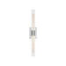 Generation Lighting Keaton 30 Inch Vanity Sconce In Brushed Nickel With Clear Crackle Glass (4665002CC-962)