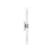 Generation Lighting Keaton 30 Inch Vanity Sconce In Brushed Nickel With Clear Crackle Glass (4665002CC-962)