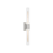 Generation Lighting Keaton 30 Inch Vanity Sconce In Chrome With Clear Fluted Glass (4665002CF-05)