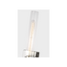 Generation Lighting Keaton 30 Inch Vanity Sconce In Chrome With Clear Fluted Glass (4665002CF-05)