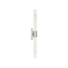 Generation Lighting Keaton 30 Inch Vanity Sconce In Chrome With Clear Fluted Glass (4665002CF-05)