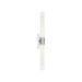 Generation Lighting Keaton 30 Inch Vanity Sconce In Brushed Nickel With Clear Fluted Glass (4665002CF-962)