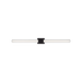 Generation Lighting Kiel 48 Inch Bath Fixture In Midnight Black (4704093SCS-112)