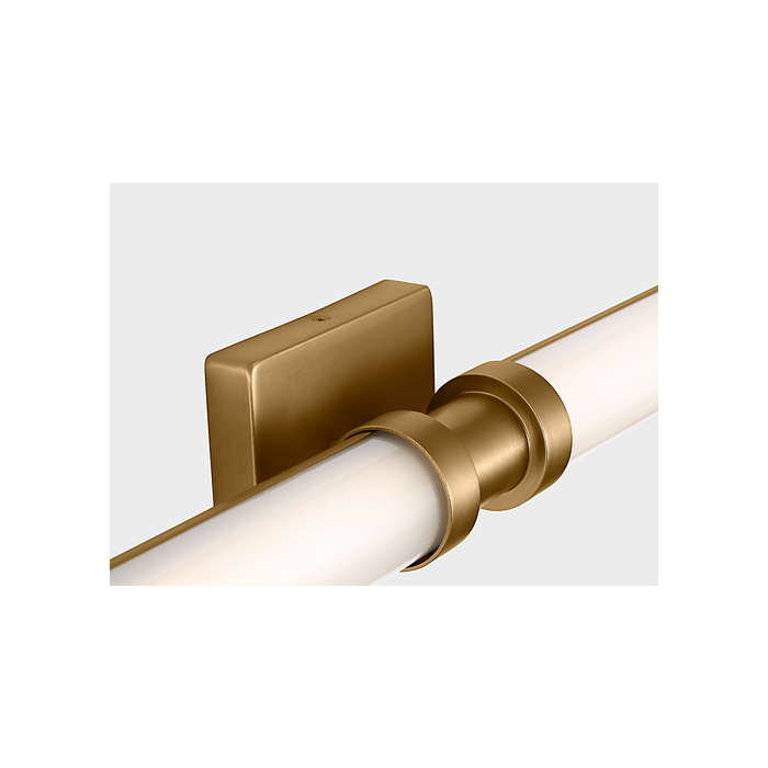 Generation Lighting Kiel 48 Inch Bath Fixture In Satin Brass (4704093SCS-848)