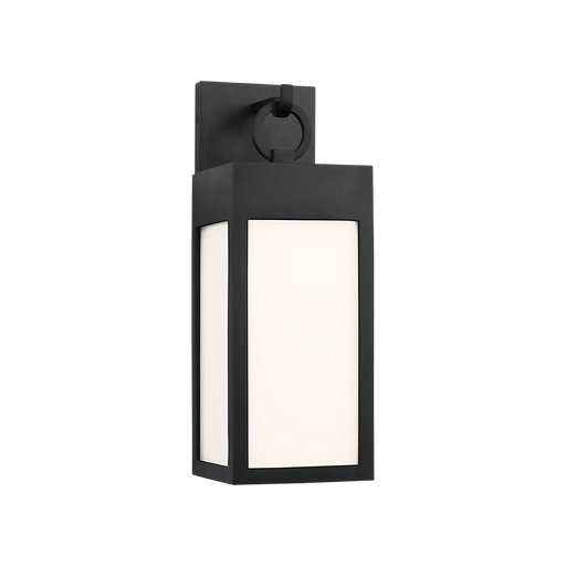 Generation Lighting Sesha 16 Inch Wall Lantern In Textured Black (SLO1371TXB)