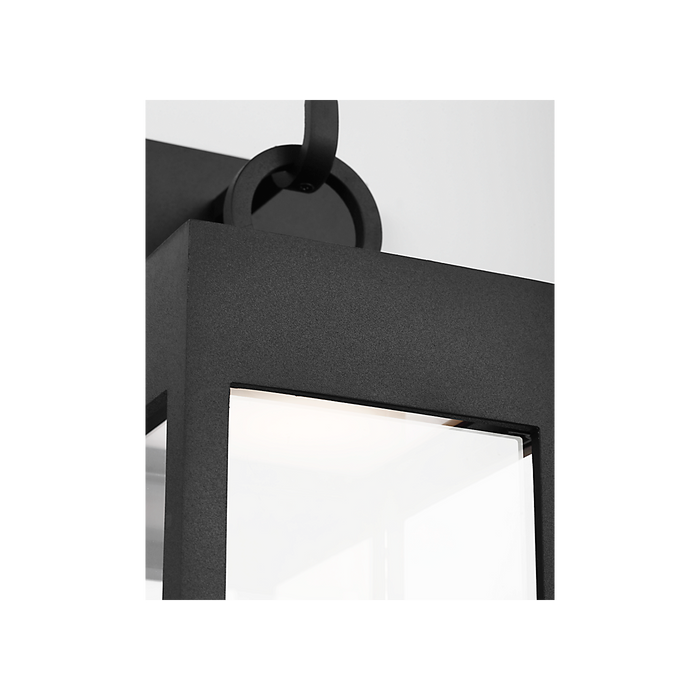 Generation Lighting Sesha 16 Inch Wall Lantern In Textured Black (SLO1371TXB)