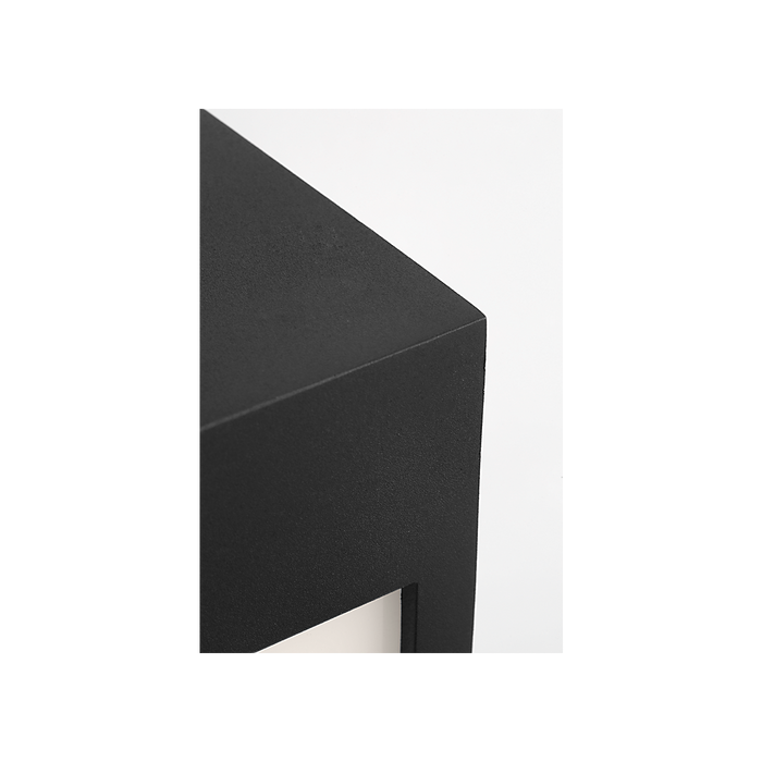 Generation Lighting Sesha 20 Inch Wall Lantern In Textured Black (SLO1381TXB)