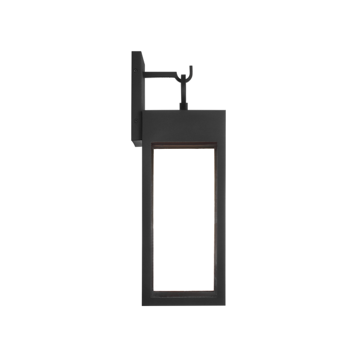 Generation Lighting Sesha 20 Inch Wall Lantern In Textured Black (SLO1381TXB)