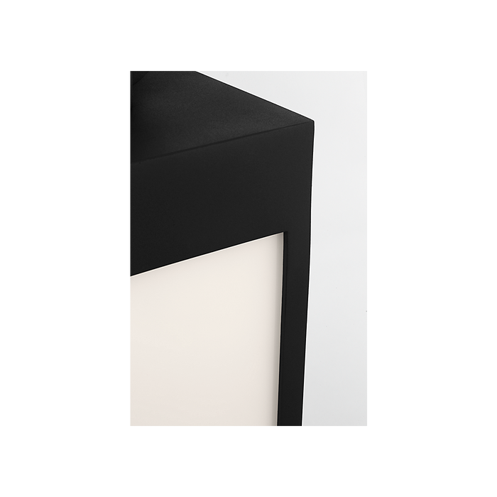 Generation Lighting Sesha 27 Inch Wall Lantern In Textured Black (SLO1391TXB)