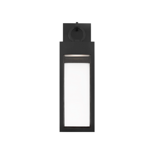 Generation Lighting Sesha 27 Inch Wall Lantern In Textured Black (SLO1391TXB)