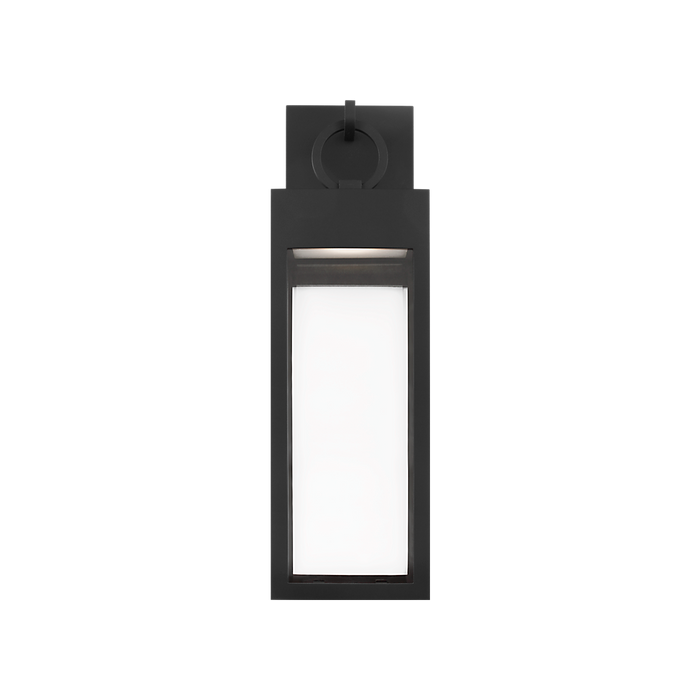 Generation Lighting Sesha 27 Inch Wall Lantern In Textured Black (SLO1391TXB)