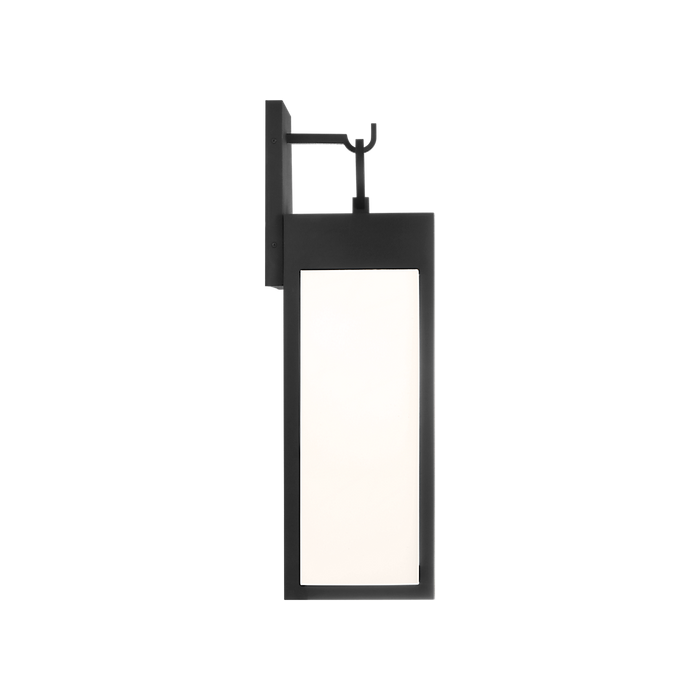 Generation Lighting Sesha 27 Inch Wall Lantern In Textured Black (SLO1391TXB)