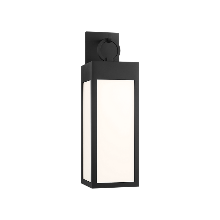 Generation Lighting Sesha 30 Inch Wall Lantern In Textured Black (SLO1401TXB)