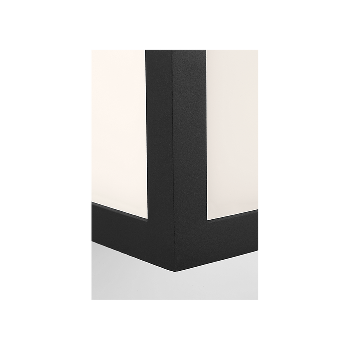 Generation Lighting Sesha 30 Inch Wall Lantern In Textured Black (SLO1401TXB)