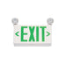 Philips VLLCS Chloride Value Plus LED Exit/Emergency Combination Unit Selectable Red/Green Single/Double AC Only White Housing (#912401593075)