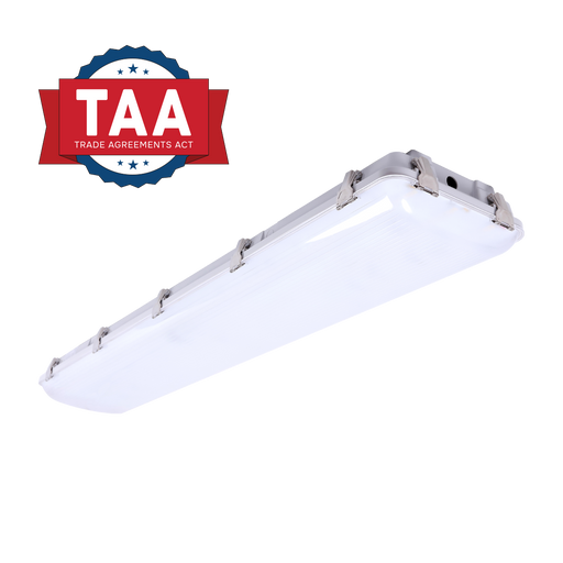 EIKO VPHB2-PS135-8FCCT-HDIM-TAA VPHB2 Vapor Proof LED High Bay Wattage/CCT Selectable 135W/120W/100W 3500K/4000K/5000K 120-347V 0-10V Dimming TAA (15431)