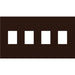 Lutron Vareo Wall Plate 4-Gang Brown (VWP-4-BR)