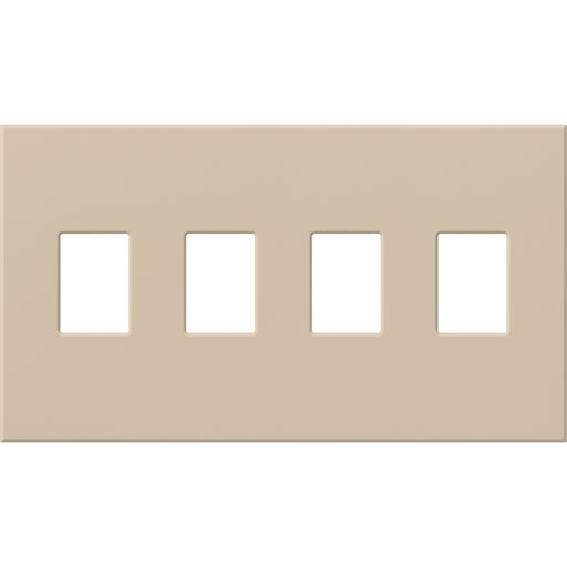 Lutron Vareo Wall Plate 4-Gang Taupe (VWP-4-TP)
