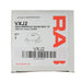 RAB Weatherproof Round Box 1/2 Inch One 3/4 Inch Hole Cover (VXJ2)