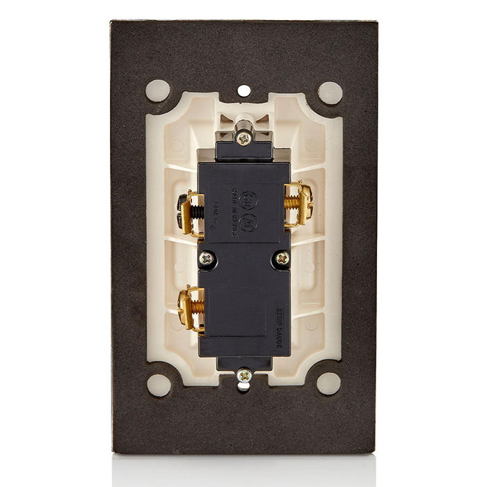Leviton Decora Weather-Resistant Switch 3-Way 15A-120/277V Light Almond (W5603-2T)