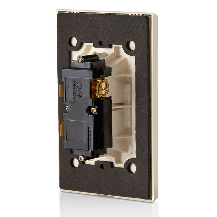 Leviton Decora Weather-Resistant Switch 3-Way 15A-120/277V Light Almond (W5603-2T)