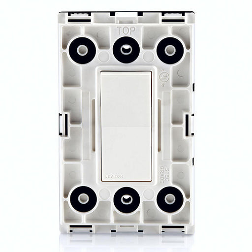 Leviton 20A 120/277V Decora Weather-Resistant 3-Way Switch Residential Grade White (W5623-2W)