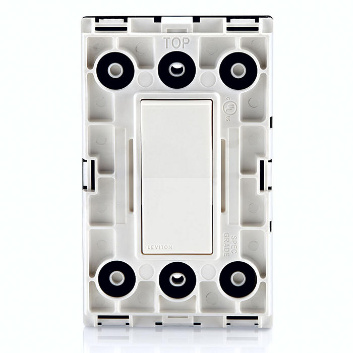Leviton 20A 120/277V Decora Weather-Resistant 3-Way Switch Residential Grade White (W5623-2W)