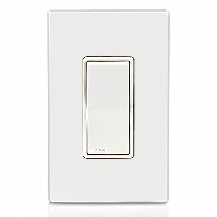 Leviton 20A 120/277V Decora Weather-Resistant 3-Way Switch Residential Grade White (W5623-2W)