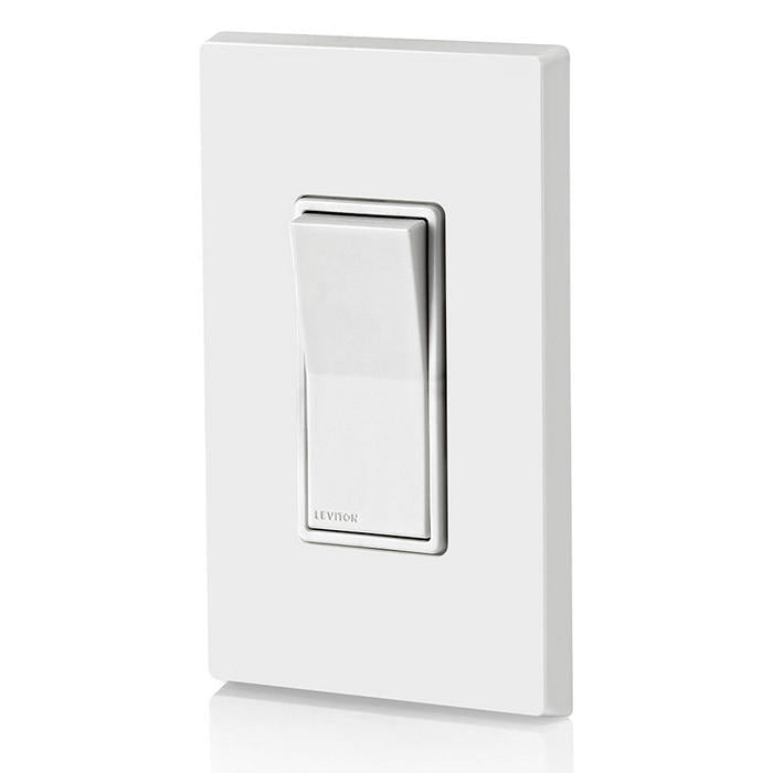 Leviton 20A 120/277V Decora Weather-Resistant 3-Way Switch Residential Grade White (W5623-2W)