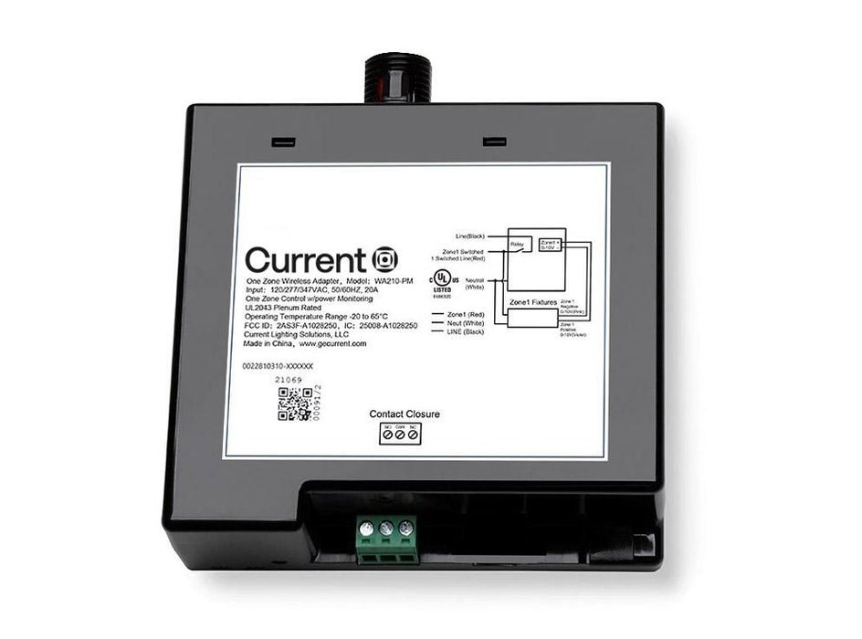 Daintree WA230-PM-C1 Wireless Three Zones Room Controller With 0-10V Dimming Class 1 Wiring (93304119)