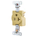 Bryant Single Receptacle Industrial Grade 20A 125V 5-20R Ivory (5361I)