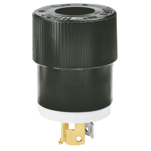 Bryant Locking Plug 2P3W 20A 250V Black And White (9965)