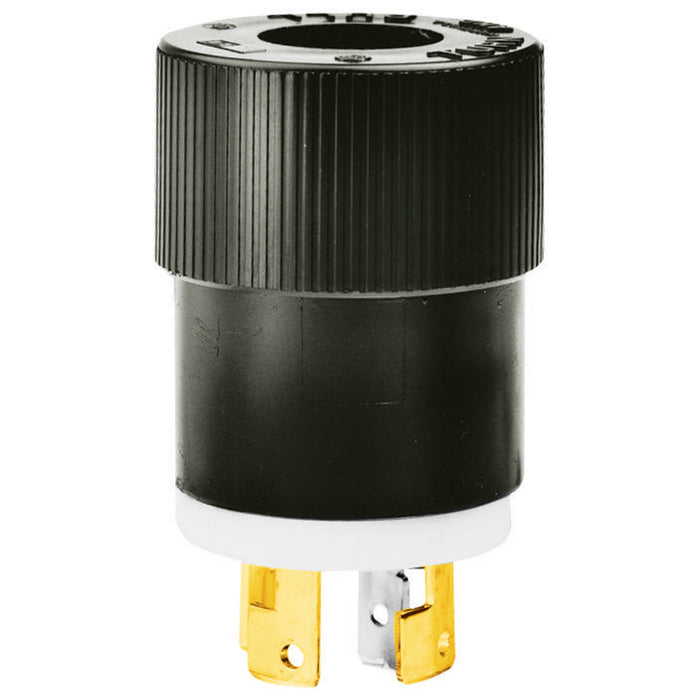 Bryant Locking Plug 20A 120/208V Black And White (9967)