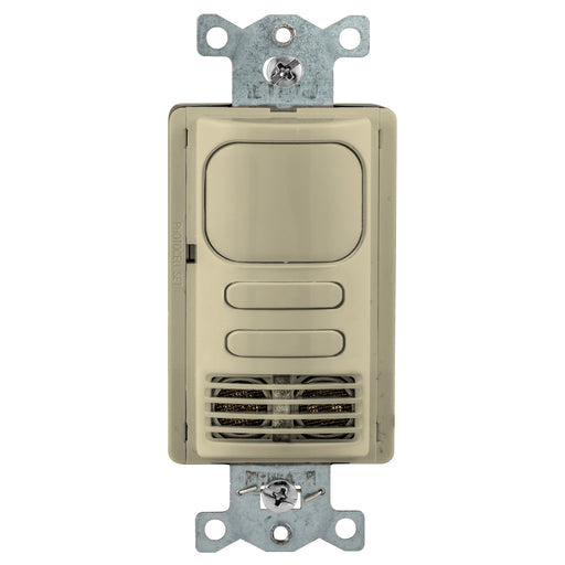 Bryant Wall Switch Sensor Dual Technology 2-Circuit Ivory (MSD2000I2)