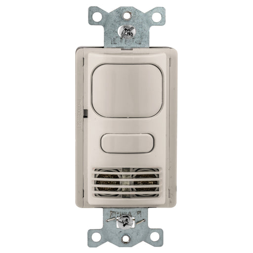 Bryant Wall Switch Sensor Dual Technology 1-Circuit Light Almond (MSD2000LA1)