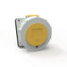 Bryant Pin And Sleeve C-IEC Receptacle 2-Pole 3-Wire 32A 100-130V IP67 (BRY332R4W)