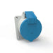 Bryant Pin And Sleeve C-IEC Receptacle 3-Pole 4-Wire 30/32A 125/250V IP44 (BRY430R9S)