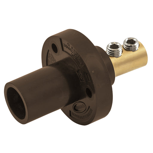 Bryant Single-Pole Series 15 Inlet Double Set Screw Brown (HBL15MRBN)