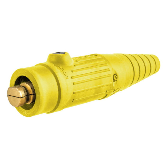 Bryant Single-Pole Series 18 400A Male Plug Yellow (HBL18400MY)