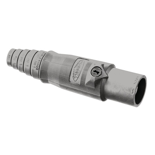 Bryant Single-Pole 400A Male Plug Gray (HBL400MGY)