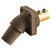 Bryant Single-Pole 300/400A Angled Receptacle Screw Brown (HBLFRABN)